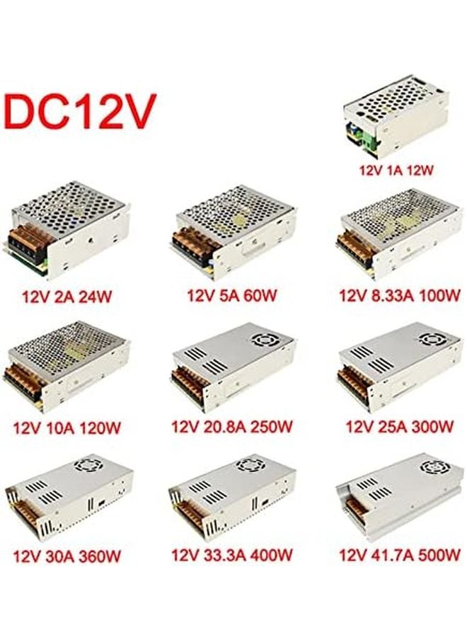 400W 12V LED Power Supply Adapter Transformer for Strips Lighting Current Stabilizer - Image 3