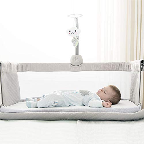 RONBEi Bassinet Sheets for RONBEI BC102 / BC102CC Baby Bassinet Bedside Sleeper,Fitted Sheets for Bedside Sleeper Pads/Mattress - Image 5