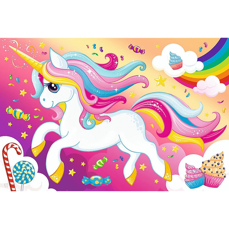 Trefl - 100 Pieces Beautiful Unicorn Puzzle - 16386 - Image 2