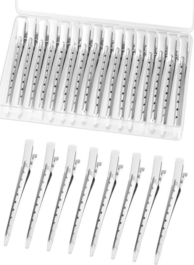 Shivashay Alligator Section Clips for Hair Styling | Salon Steel Crocodile and Duckbill Clips for Women - Image 1