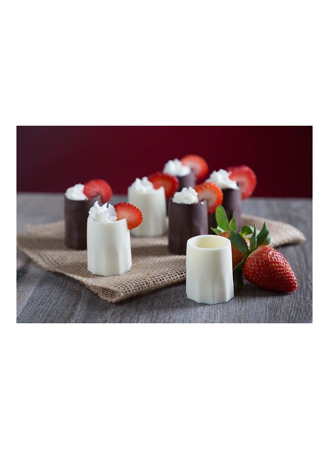 NIBEMINENT 4 Cups Silicone Tray Red 13.2cm - Image 2