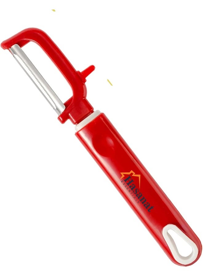 HASANAT ESSENTIALS Hasanat Essentials Straight Potato Peeler with Stainless Steel Blade  - Image 1