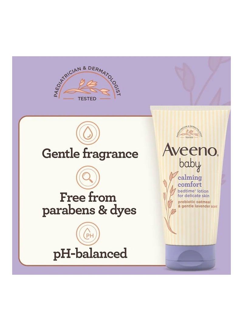 Aveeno Baby Calming Comfort Bedtime Baby Lotion For Delicate Skin 150ml - Image 4