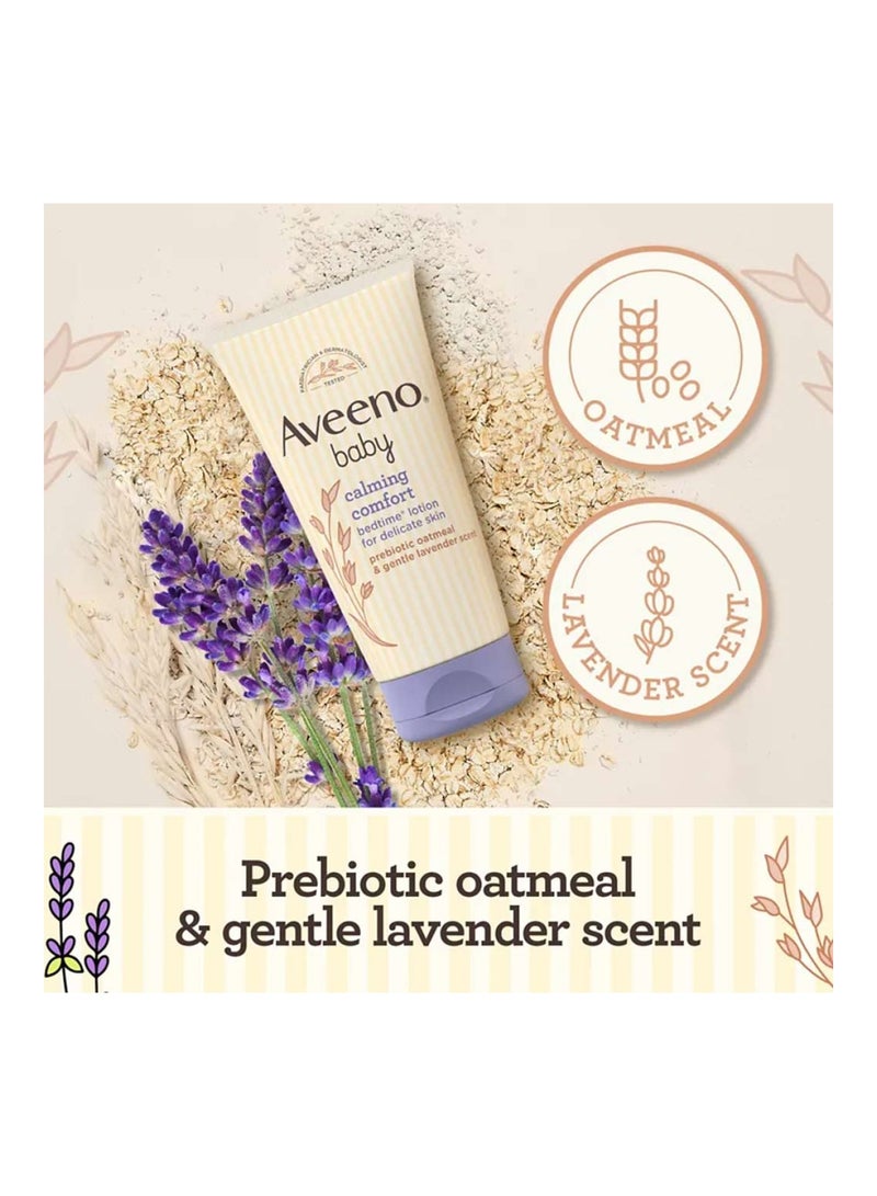 Aveeno Baby Calming Comfort Bedtime Baby Lotion For Delicate Skin 150ml - Image 2