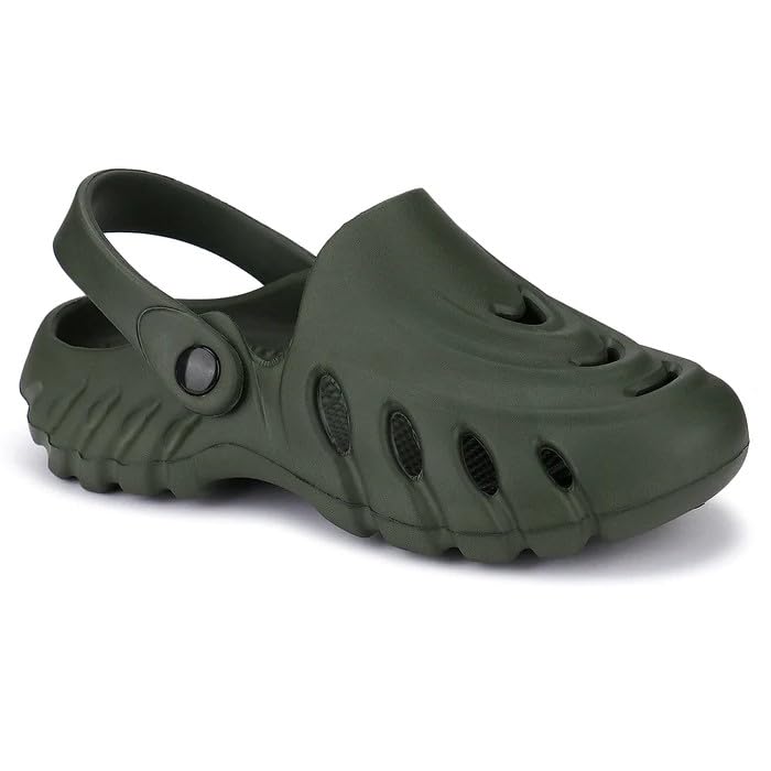 UNIAGE Wave Design Comfortable Stylish Clogs for Men - Image 4