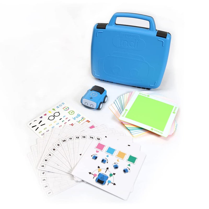 Sphero Indi Student Kit - Screenless Coding Robot for Kids 4+ - Introduce Coding, Computer Science, and AI Literacy Concepts - Solve Puzzles - Create Mazes - Educational STEM Toy - Image 1