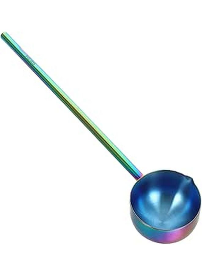 304 Stainless Steel Soup Ladle Long Handle Deep Kitchen Serving Spoon for Oil - Image 1