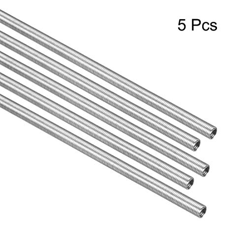 uxcell Heating Element Coil Wire AC220V 2000W / AC110V 500W Kiln Furnace Heater Wire 6.1mm*680mm 5PCS - Image 4