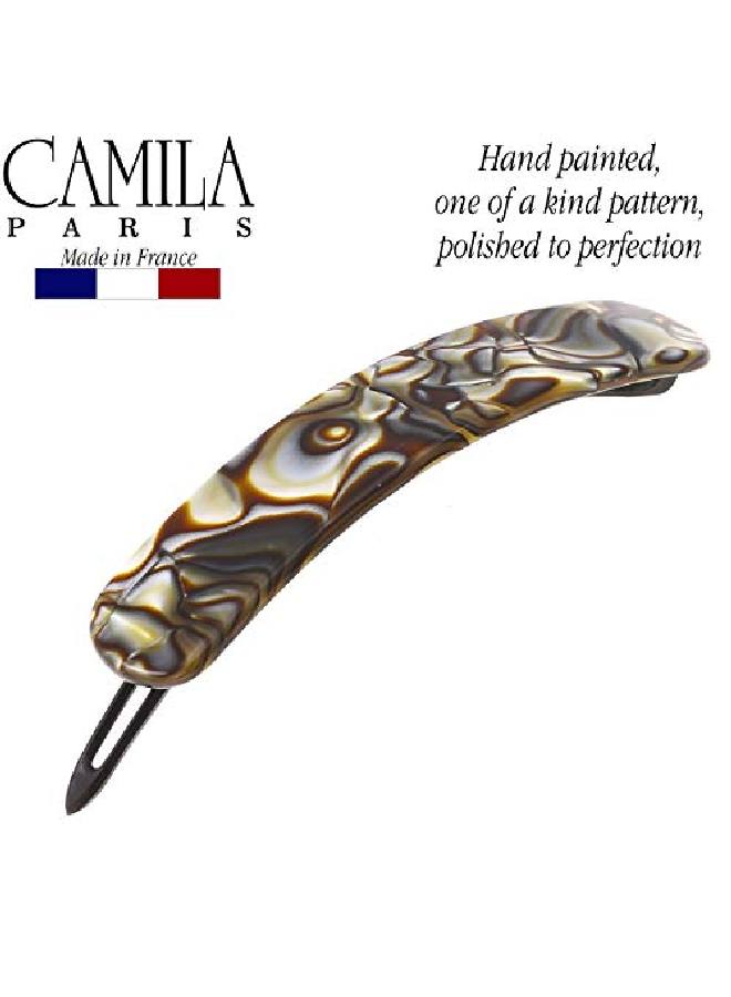 CAMILA Paris Cp2817 French Hair Barrette Clip For Girls Handmade Onyx Metalfree Closure Strong Hold Grip Hair Clips For Women No Slip And Durable Styling Girls Hair Accessories Made In France - Image 5