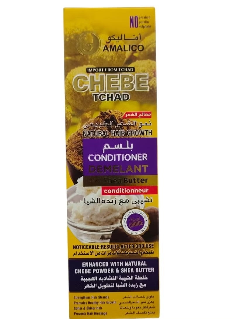 AMALICO Chebe Demelant Conditioner For Hair Growth With SHEA BUTTER 250ml - Image 1