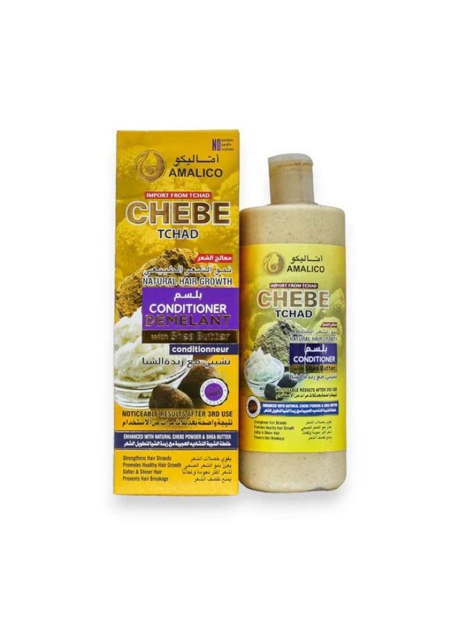 AMALICO Chebe Demelant Conditioner For Hair Growth With SHEA BUTTER 250ml - Image 2