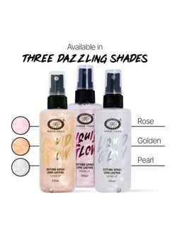 Fashion Colour Liquid Glow Setting Spray 100ml Long Lasting Dewy Finish Hydrating Soothing Makeup Fixer  - Image 4