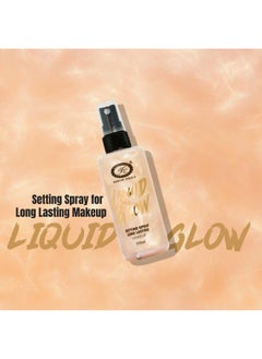 Fashion Colour Liquid Glow Setting Spray 100ml Long Lasting Dewy Finish Hydrating Soothing Makeup Fixer  - Image 2