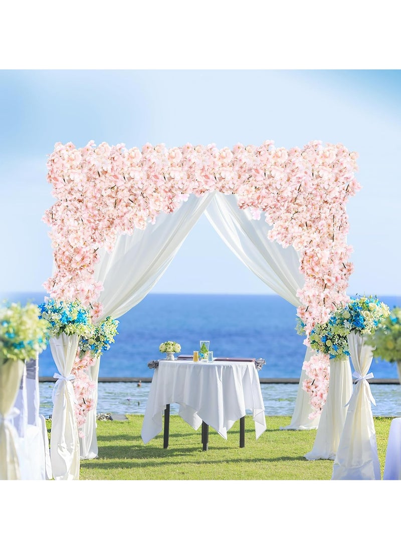 Oasisgalore 2 Pack Pink Cherry Blossom Garland for Home, Wedding, and Party Decor  - Image 3