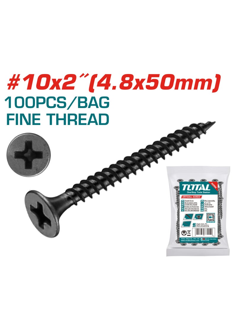 Total  Gypsum Nail 50*4.8 Mm (Bag Of 100 Pcs) Thwds1024