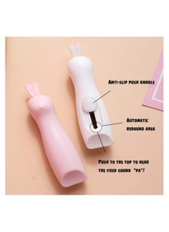 Y&D 12 Pieces Mini Retractable Utility Knife Cartoon Rabbit Shape Box  - Image 3
