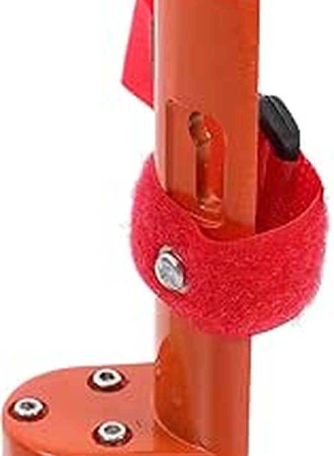 Mini Bubble Spirit Level Metal Right Angle Rod with Strap for Construction Surveying Photo Frame Alignment - Image 1