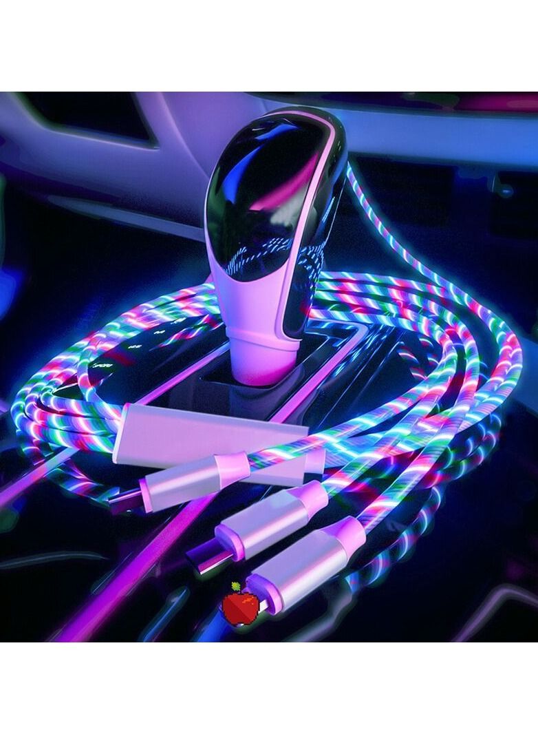 NIBEMINENT Home and car 1M long data cable is suitable for mobile phones and tablets  - Image 1
