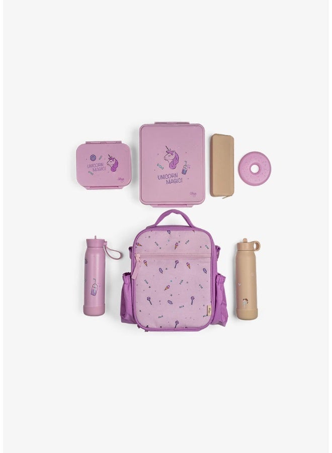 Citron Thermal Classic Lunch Bag Backpack - Stormy Unicorn - Image 5