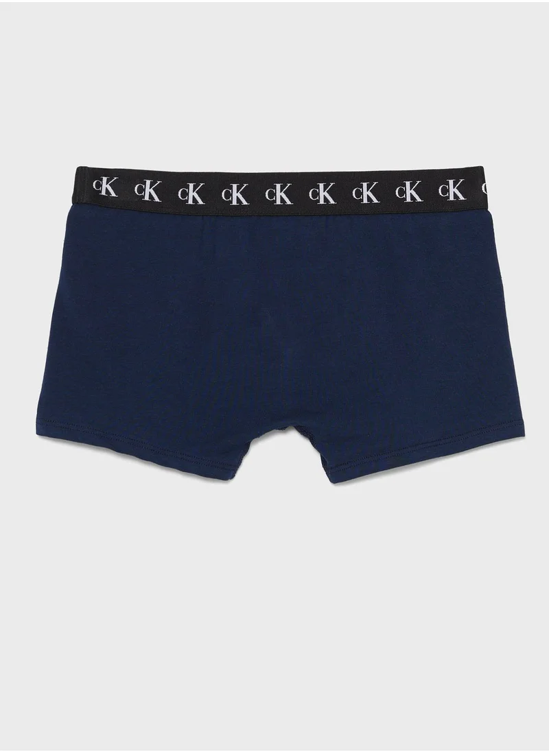 CALVIN KLEIN Youth 3 Pack Assorted Trunks