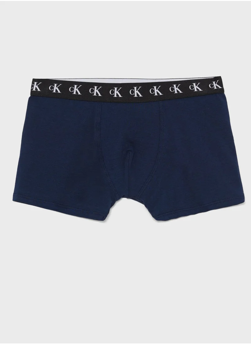 CALVIN KLEIN Youth 3 Pack Assorted Trunks