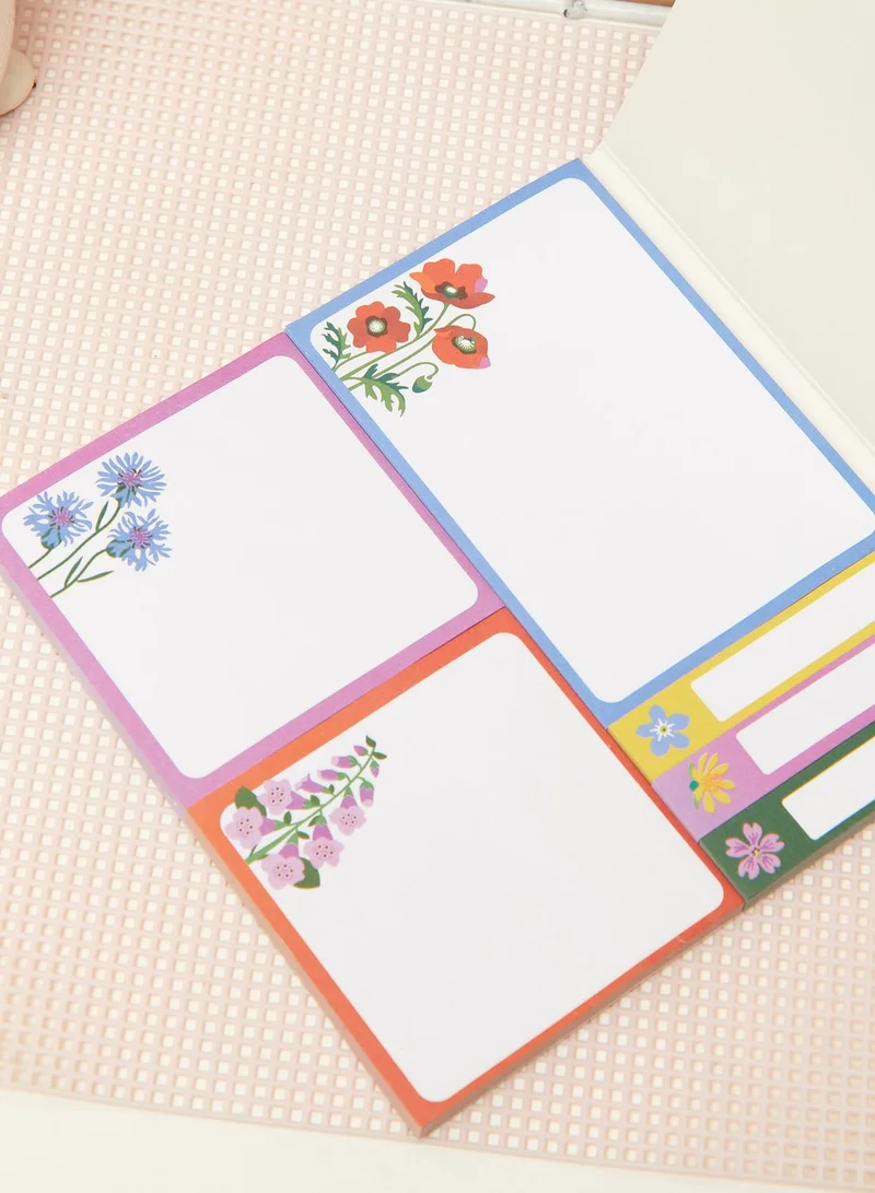 Rex London Wild Flowers Sticky Notes