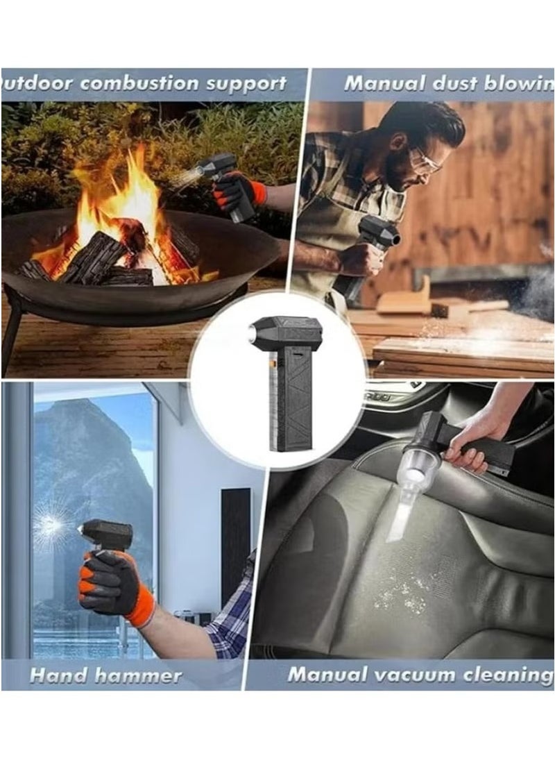 DENX DX2582 Jet Fan 70W 5000mAh Battery 4 Speeds | 130000 RPM - Image 4