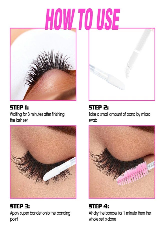 TDANCE Lash Bonder for Eyelash Extensions, Glue Accelerator, Increase Eyelash Retention Time, Water Oil Proof, Lash Extension Bonder (15ml, Lash Bonder) - Image 5