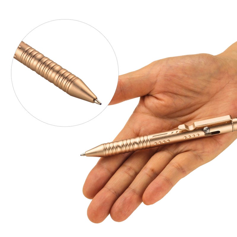 SMOOTHERPRO Bolt Action Pen with Tungsten Side 3 Colors for EDC Pocket Color Black(TP156) - Image 3