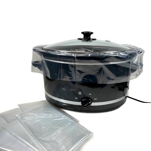 Regency Wraps Slow Cooker Saver, Time Saving, Non-Stick Liners For Easy Clean Up After Making Stews Soup and Meat, Store and Reheat Food, 20 x 12, Pack of 12 - Image 1