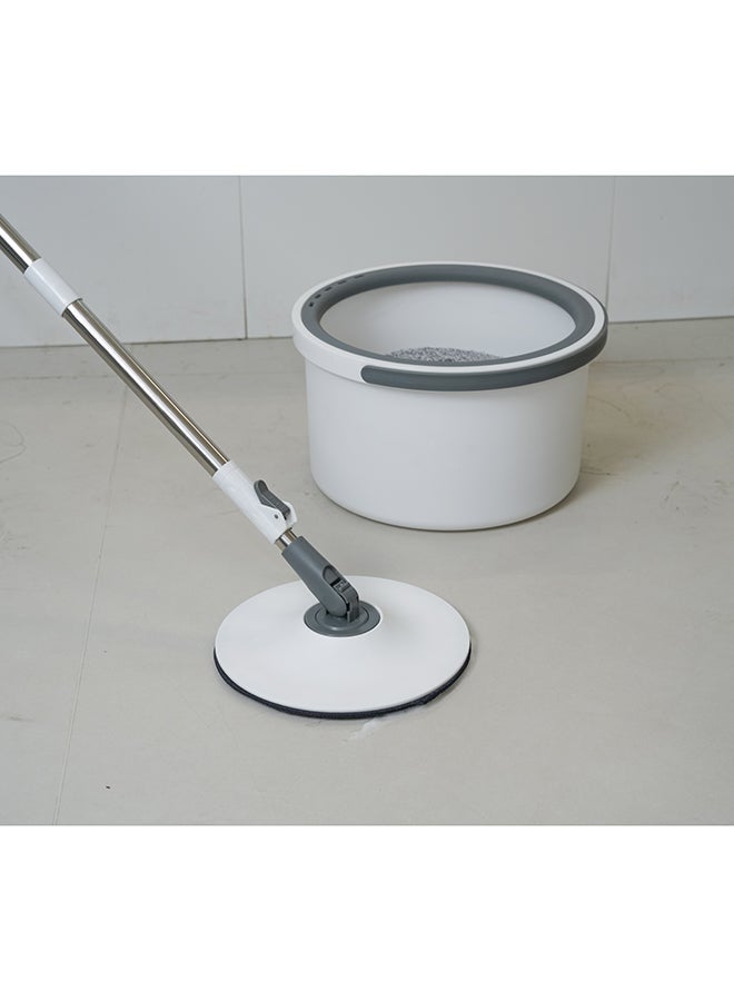 Amal Spin Mop and Bucket Set with Sewage Separation, Hand-free Mop for Home Cleaning - Image 1