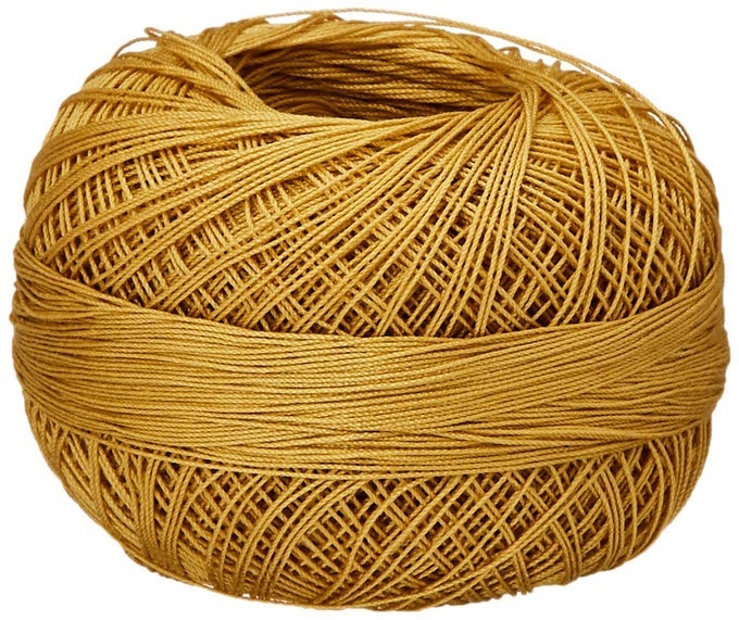 SIZE 80 HH80699 HH80 COTTON THREAD 184 YDS 10G HARVEST GOLD