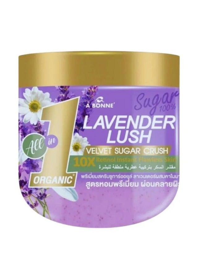 إيه بون مقشر السكر لافندر لاش ملطف للبشرة من ايبون - 600مل