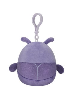 Squishmallows دمية أكسل بيربل بيتل المحشوة - 3.5 بوصة  - Image 4