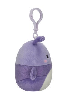 Squishmallows دمية أكسل بيربل بيتل المحشوة - 3.5 بوصة  - Image 3