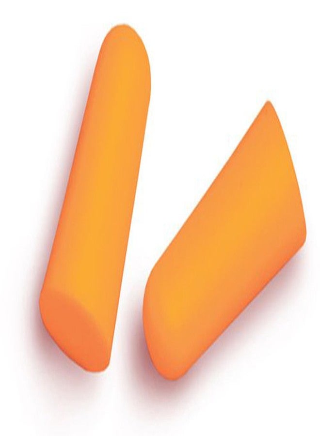 Futaba Foam Soft Ear Plugs Noise Reduction Earplugs (One Pair, Orange) - Image 2