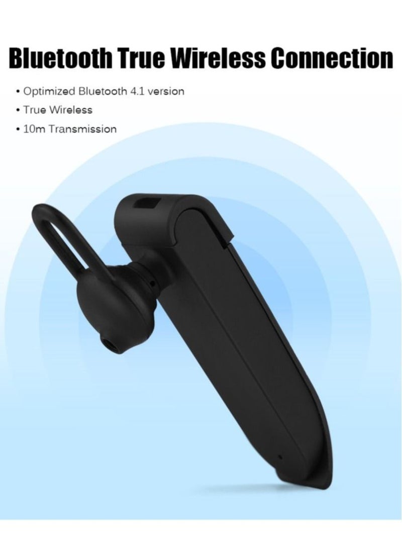 XiuWoo Smart Voice Translator, Translator Device Bluetooth Wireless Earphone, Portable Business Headphone, Multi-Language Translation Earphone(Black) - Image 3
