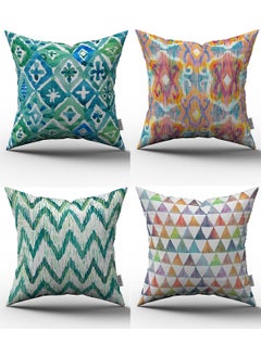 Cango Home 4-Piece Cushion Cover Set - 43X43 cm - 044 