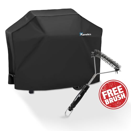 Garnetics Grill Cover for Outdoor Grill, BBQ Grill Covers for Outside, Grill Cover 58 Inch, BBQ Covers Waterproof Heavy Duty Waterproof, Small to Large Durable and Convenient Universal Grill Covers - Image 2
