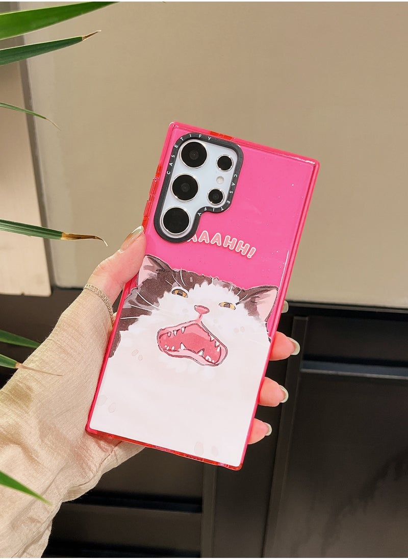 Casetify - Fierce Feline Fun: Samsung Galaxy S23 Ultra 'Expressive Cat' Case - Image 1