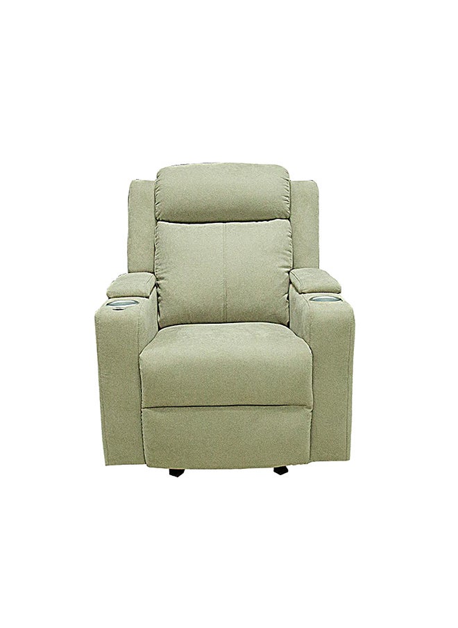 BACK COMFORT Cozy Recliner Chair – Comfortable Rocking Motion, 1-Year Warranty – Cream Color  - Image 2