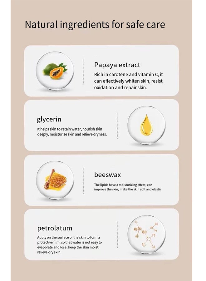 LUCAS Papaw Ointment-Multifunctional Lip Face Applicator 25grams - Image 3