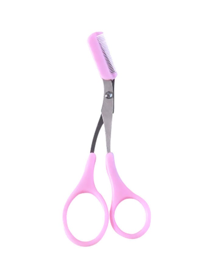 NIBEMINENT Mini Brow Class Scissor Pink/Silver - Image 1