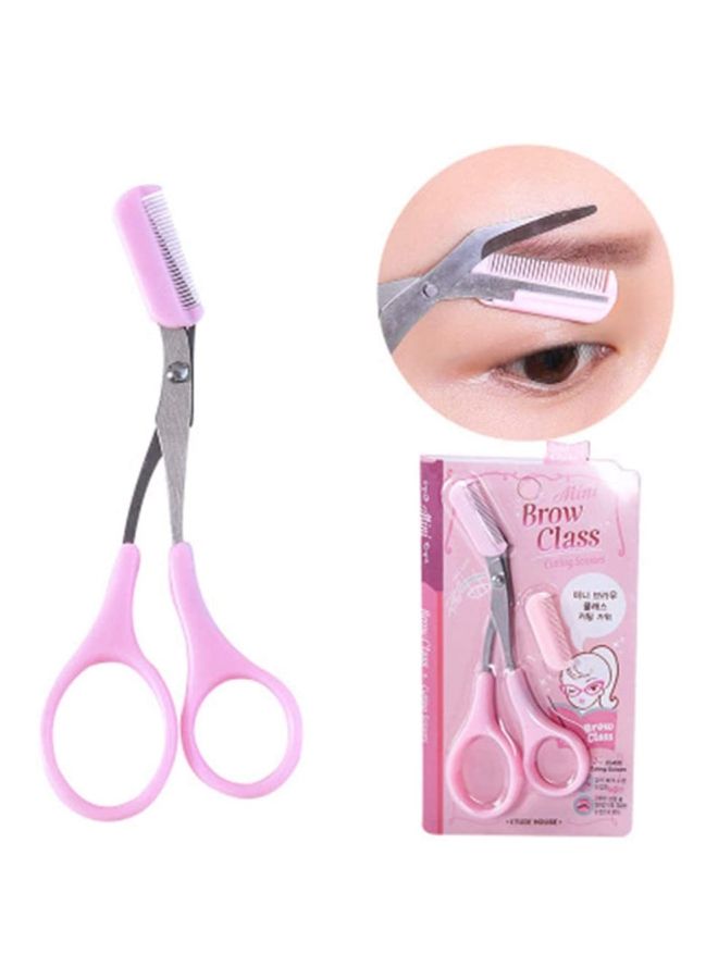 NIBEMINENT Mini Brow Class Scissor Pink/Silver - Image 2