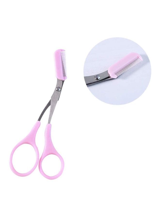 NIBEMINENT Mini Brow Class Scissor Pink/Silver - Image 5