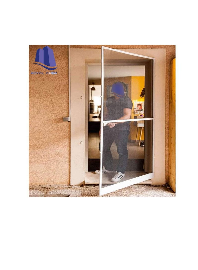 Custom Fiber Fly Insect Net, Anti Mosquito Bug For Windows Doors And Patio, Premium Pet Screen, Net Barrier, Invisible (1.5 Meter, 3 Feet)  - Image 3