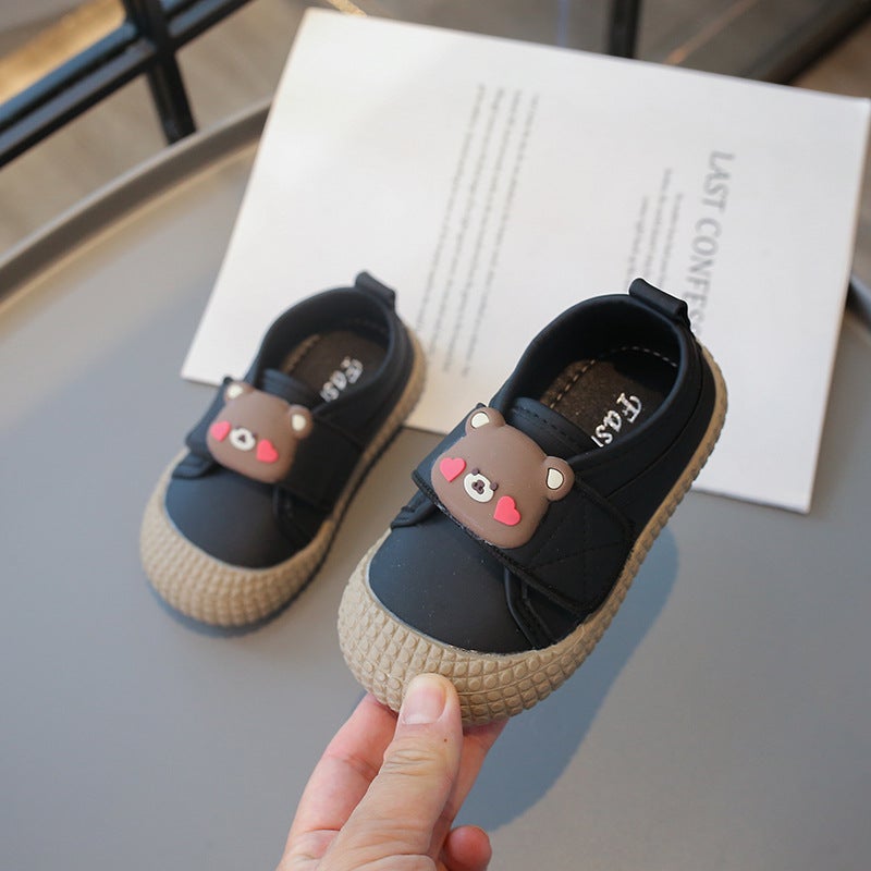 Children'S Board Shoes 2024 Autumn New Bear Men'S And Women'S Children'S Shoes Fashion Casual Shoes Cute Men'S Treasure Shoes - Image 4