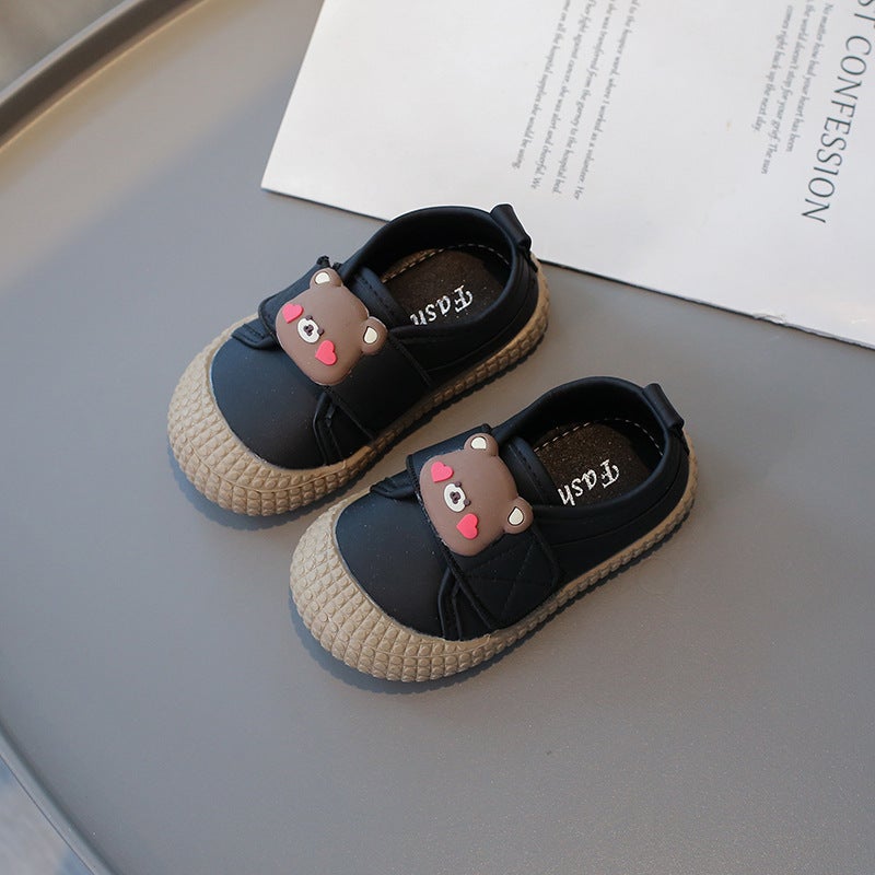 Children'S Board Shoes 2024 Autumn New Bear Men'S And Women'S Children'S Shoes Fashion Casual Shoes Cute Men'S Treasure Shoes - Image 5