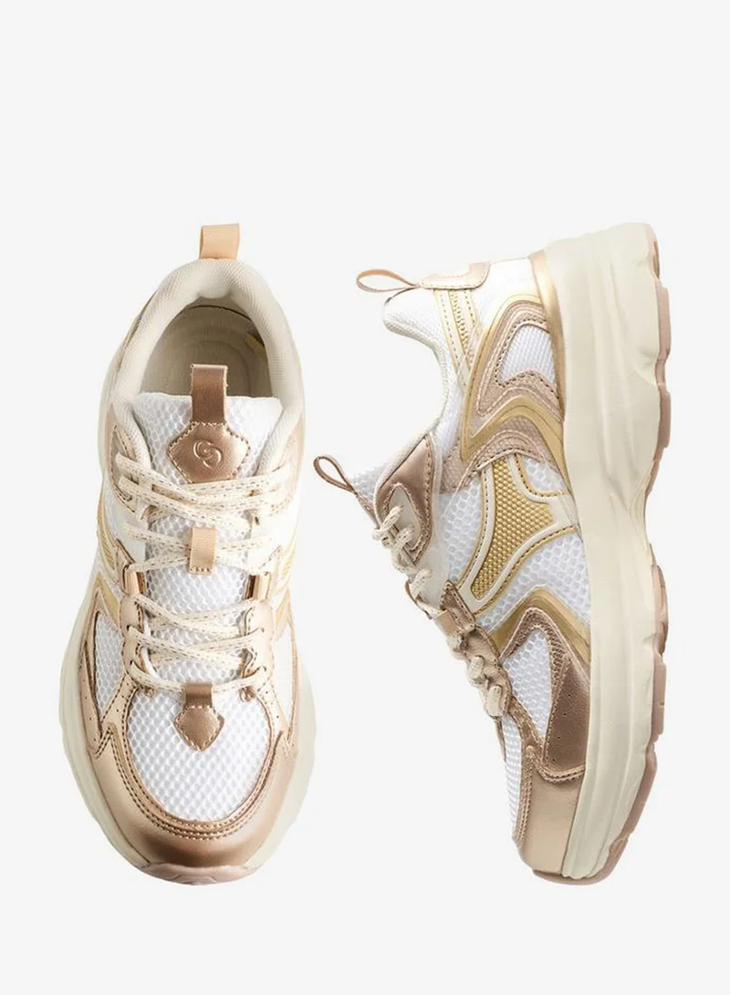 Celeste Women Lace-Up Ankle Sneakers