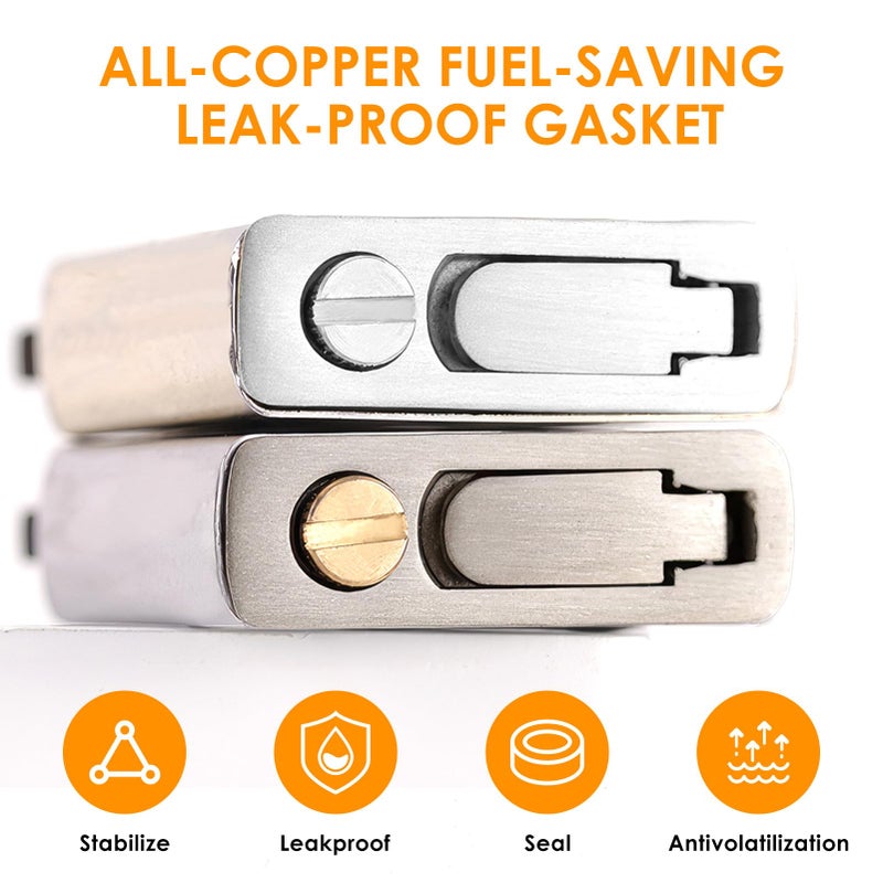 Metal Lighter Base: 36.2 Mm X 11.5 Mm Evaporation Prevention - Fuel Saving Heat Resistant Lighter Seal for Camping Hiking Daily Repair - Image 5
